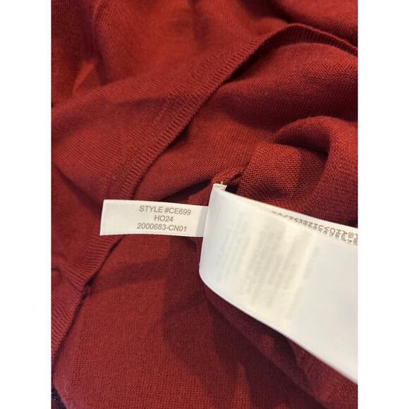 J. Crew Carolyn embellished fitted crewneck sweater in merino wool small - Picture 6 of 6